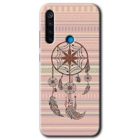 Xiaomi Redmi Note 8T Mandala Retro Baskılı Uyumlu Silikon Kılıf