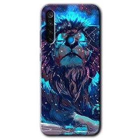Xiaomi Redmi Note 8T Neon Aslan Baskılı Uyumlu Silikon Kılıf