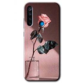 Xiaomi Redmi Note 8T Retro Gül Baskılı Uyumlu Silikon Kılıf