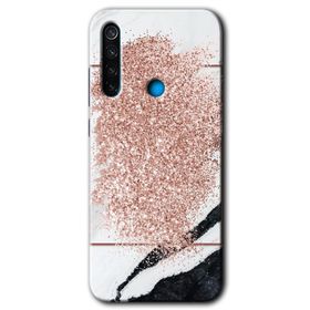 Xiaomi Redmi Note 8T Siyah Gold Mermer Baskılı Uyumlu Silikon Kılıf
