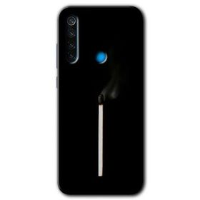 Xiaomi Redmi Note 8T Sönmüş Kibrit Baskılı Uyumlu Silikon Kılıf