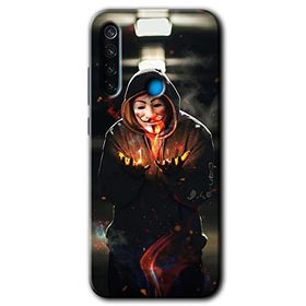 Xiaomi Redmi Note 8T V for Fire Baskılı Uyumlu Silikon Kılıf