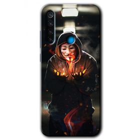Xiaomi Redmi Note 8T V for Fire Baskılı Uyumlu Silikon Kılıf