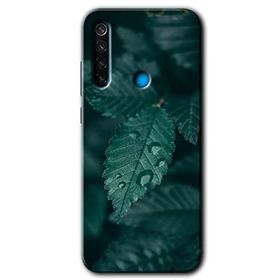 Xiaomi Redmi Note 8T Yağmurlu Yaprak Baskılı Uyumlu Silikon Kılıf
