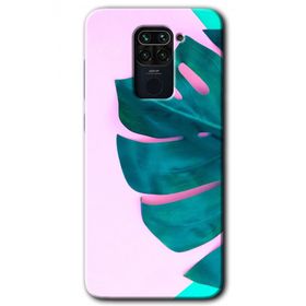 Xiaomi Redmi Note 9 3D Yaprak Baskılı Uyumlu Silikon Kılıf