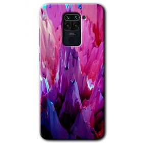 Xiaomi Redmi Note 9 Abstraction Sharp Baskılı Uyumlu Silikon Kılıf