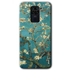 Xiaomi Redmi Note 9 Almond Blossom Baskılı Uyumlu Silikon Kılıf