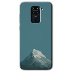 Xiaomi Redmi Note 9 Alone Mountain Baskılı Uyumlu Silikon Kılıf