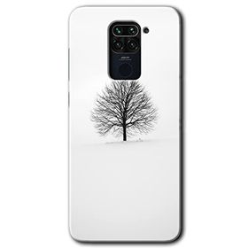 Xiaomi Redmi Note 9 Alone Tree Baskılı Uyumlu Silikon Kılıf