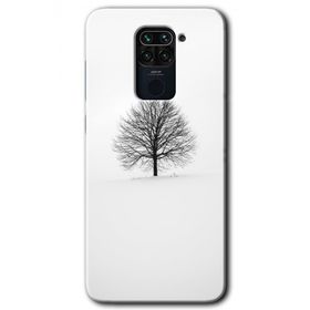 Xiaomi Redmi Note 9 Alone Tree Baskılı Uyumlu Silikon Kılıf