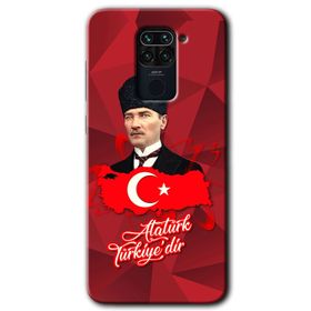 Xiaomi Redmi Note 9 Atatürkiye Baskılı Uyumlu Silikon Kılıf