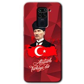 Xiaomi Redmi Note 9 Atatürkiye Baskılı Uyumlu Silikon Kılıf