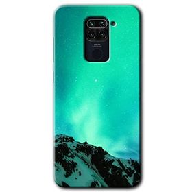 Xiaomi Redmi Note 9 Aurora Baskılı Uyumlu Silikon Kılıf