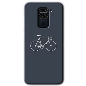 Xiaomi Redmi Note 9 Bike Baskılı Uyumlu Silikon Kılıf