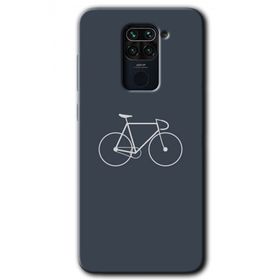 Xiaomi Redmi Note 9 Bike Baskılı Uyumlu Silikon Kılıf