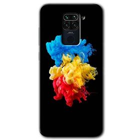 Xiaomi Redmi Note 9 Black 1 Baskılı Uyumlu Silikon Kılıf