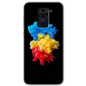 Xiaomi Redmi Note 9 Black 1 Baskılı Uyumlu Silikon Kılıf