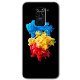 Xiaomi Redmi Note 9 Black 1 Baskılı Uyumlu Silikon Kılıf