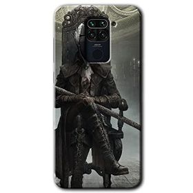 Xiaomi Redmi Note 9 Bloodborne Hunters Baskılı Uyumlu Silikon Kılıf
