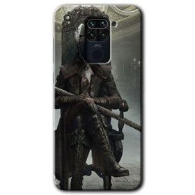 Xiaomi Redmi Note 9 Bloodborne Hunters Baskılı Uyumlu Silikon Kılıf