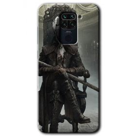Xiaomi Redmi Note 9 Bloodborne Hunters Baskılı Uyumlu Silikon Kılıf