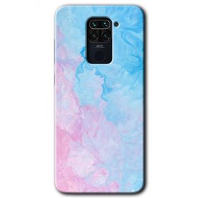Xiaomi Redmi Note 9 Blue Art Baskılı Uyumlu Silikon Kılıf