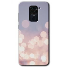 Xiaomi Redmi Note 9 Blur Lights Baskılı Uyumlu Silikon Kılıf