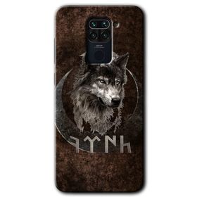 Xiaomi Redmi Note 9 Bozkurt Göktürk Baskılı Uyumlu Silikon Kılıf