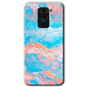 Xiaomi Redmi Note 9 Bubbles 1 Baskılı Uyumlu Silikon Kılıf
