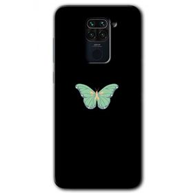 Xiaomi Redmi Note 9 Butterfly Tree Baskılı Uyumlu Silikon Kılıf