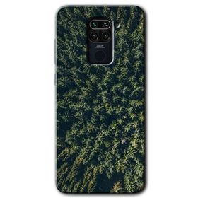 Xiaomi Redmi Note 9 Çam Ağacı Ormanı Baskılı Uyumlu Silikon Kılıf