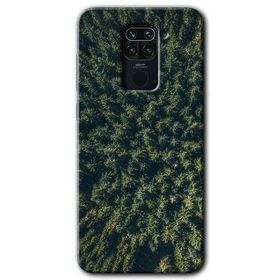 Xiaomi Redmi Note 9 Çam Ağacı Ormanı Baskılı Uyumlu Silikon Kılıf