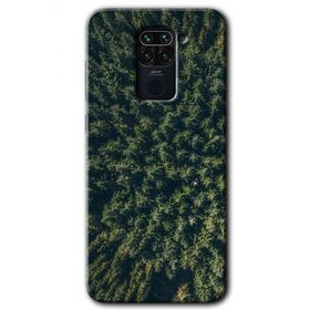 Xiaomi Redmi Note 9 Çam Ağacı Ormanı Baskılı Uyumlu Silikon Kılıf