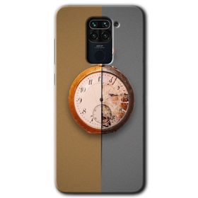 Xiaomi Redmi Note 9 Clocks Artwork Baskılı Uyumlu Silikon Kılıf