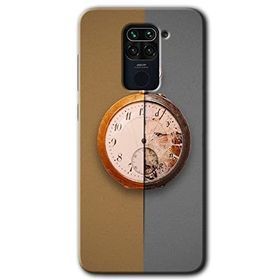 Xiaomi Redmi Note 9 Clocks Artwork Baskılı Uyumlu Silikon Kılıf