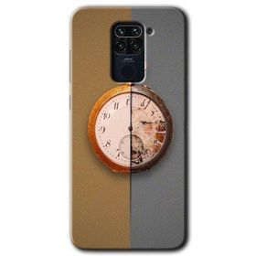 Xiaomi Redmi Note 9 Clocks Artwork Baskılı Uyumlu Silikon Kılıf
