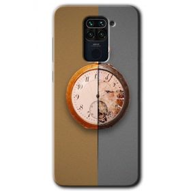 Xiaomi Redmi Note 9 Clocks Artwork Baskılı Uyumlu Silikon Kılıf