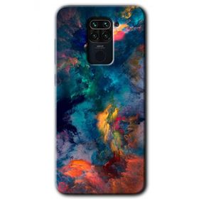 Xiaomi Redmi Note 9 Color Storm Baskılı Uyumlu Silikon Kılıf