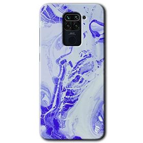Xiaomi Redmi Note 9 Cranny Liquid Wall Baskılı Uyumlu Silikon Kılıf