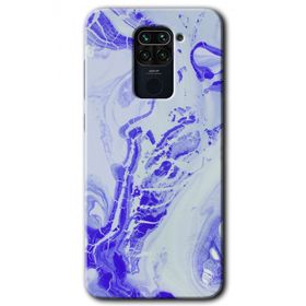 Xiaomi Redmi Note 9 Cranny Liquid Wall Baskılı Uyumlu Silikon Kılıf