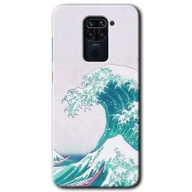 Xiaomi Redmi Note 9 Dalga Baskılı Uyumlu Silikon Kılıf