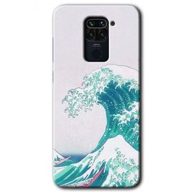 Xiaomi Redmi Note 9 Dalga Baskılı Uyumlu Silikon Kılıf