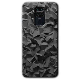 Xiaomi Redmi Note 9 Dark Broke Baskılı Uyumlu Silikon Kılıf