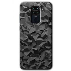 Xiaomi Redmi Note 9 Dark Broke Baskılı Uyumlu Silikon Kılıf