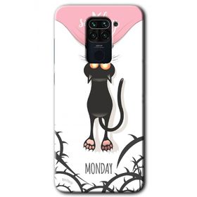 Xiaomi Redmi Note 9 Dark Sunday Baskılı Uyumlu Silikon Kılıf