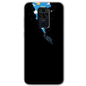 Xiaomi Redmi Note 9 Derinlere Yolculuk Baskılı Uyumlu Silikon Kılıf
