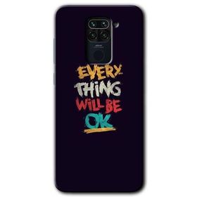 Xiaomi Redmi Note 9 Everything Baskılı Uyumlu Silikon Kılıf