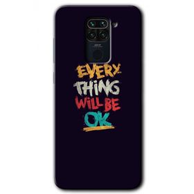 Xiaomi Redmi Note 9 Everything Baskılı Uyumlu Silikon Kılıf