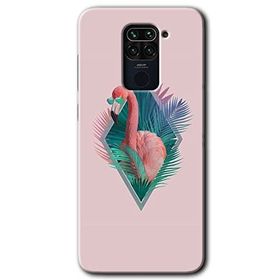 Xiaomi Redmi Note 9 Flamingo Baskılı Uyumlu Silikon Kılıf