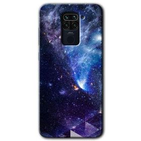Xiaomi Redmi Note 9 Galaksi Baskılı Uyumlu Silikon Kılıf